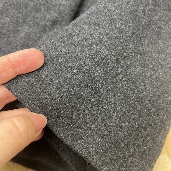 Vintage Towncraft 100% Wool Overcoat Topcoat 44L Dark Gray Mens 44L Old Money - Picture 11 of 16